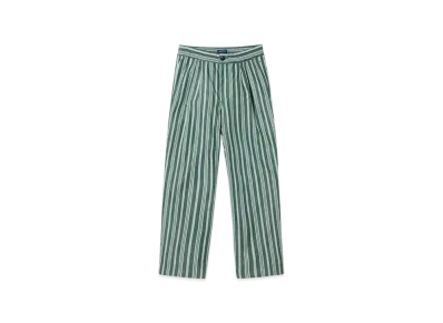 Noah Beach Pants "Green/White"