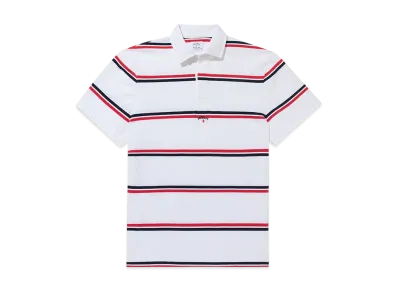 Noah Short Sleeved Rugby "White"