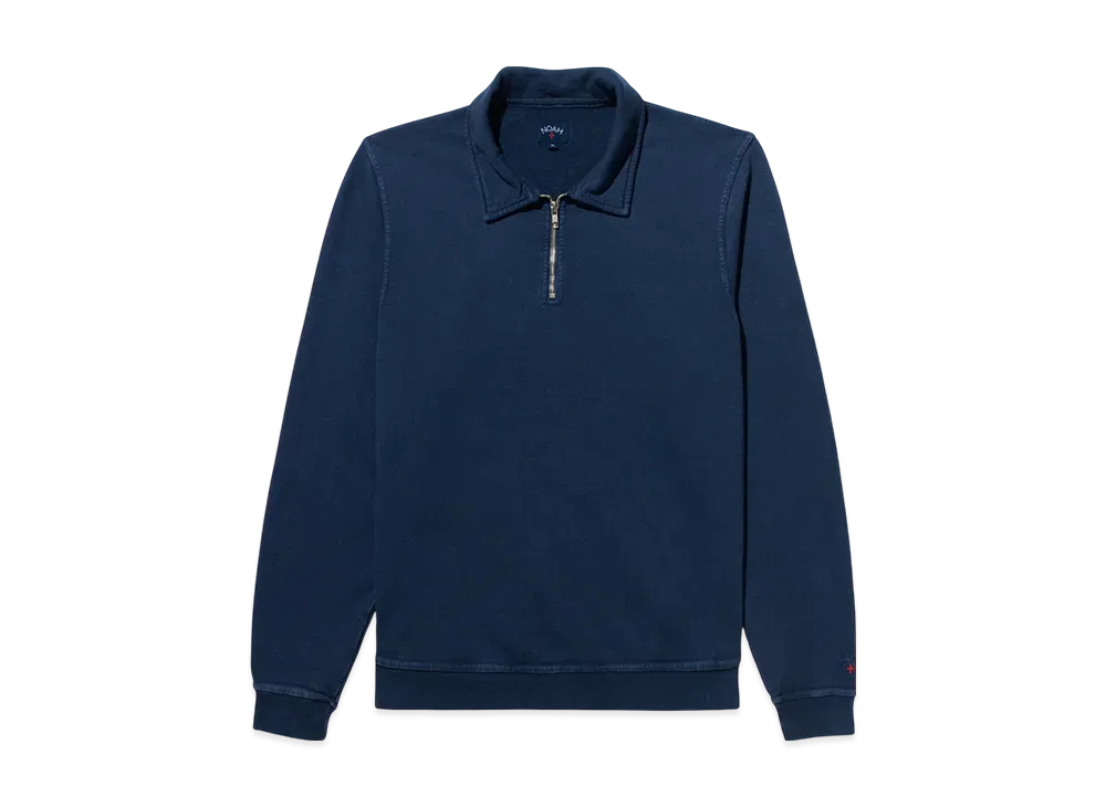 Noah Salt Wash Pullover Sweatshirt "Navy"