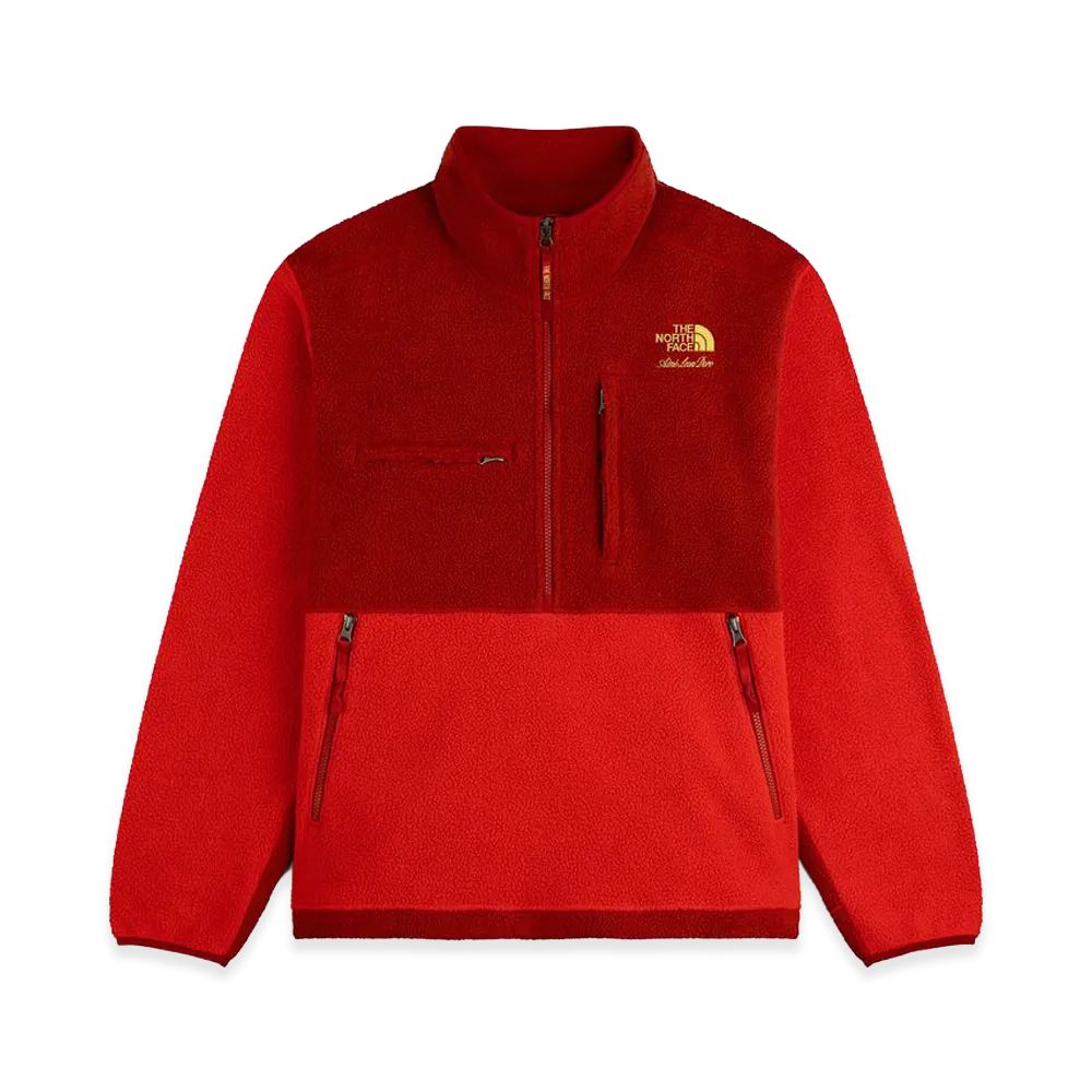 The North Face x Aime Leon Dore 1/2 Zip Denali Jacket "TNF Red"
