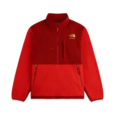 The North Face x Aime Leon Dore 1/2 Zip Denali Jacket "TNF Red"
