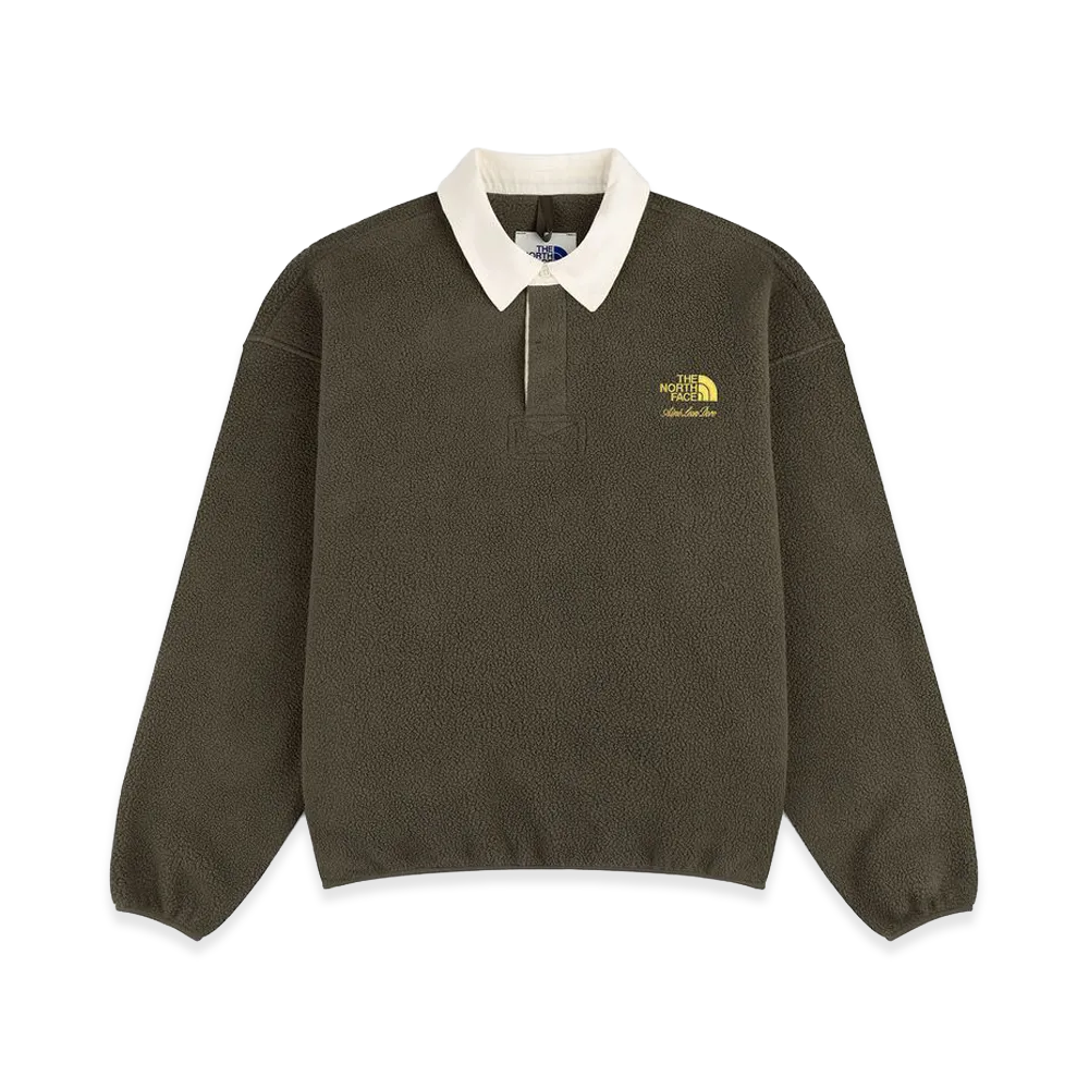 The North Face x Aime Leon Dore Fleece Rugby "New Taupe"