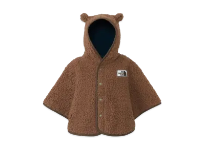 The North Face Cuddle Fleece Poncho (Baby) "Latte"
