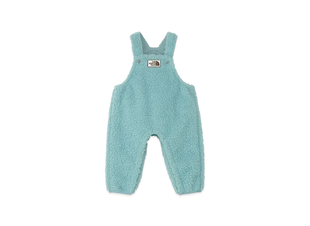 The North Face Baby Cuddle Fleece Overalls "Blue Eclipse"