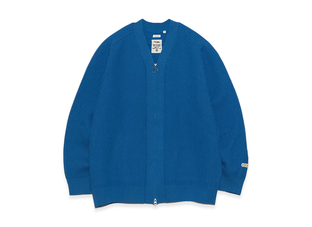 nanamica 5G Zip Cardigan "Blue"