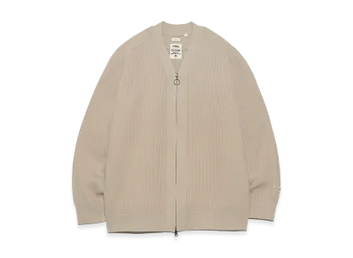 nanamica 5G Zip Cardigan "Ivory"