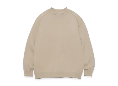 nanamica 12G Crew Neck Sweater "Ivory"