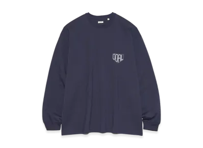 nanamica OOAL L/S Graphic Tee "VintageNavy"
