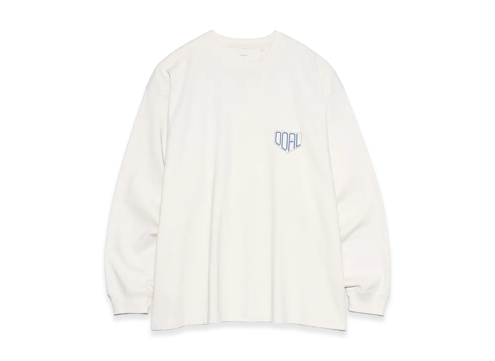 nanamica OOAL L/S Graphic Tee "Ivory"