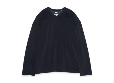 nanamica Rayon Cotton L/S Tee "VintageNavy"