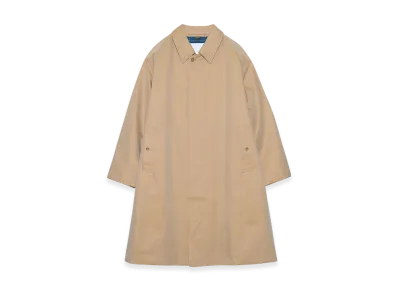 nanamica 2L Cotton Gore-Tex Balmacaan Coat "Beige"