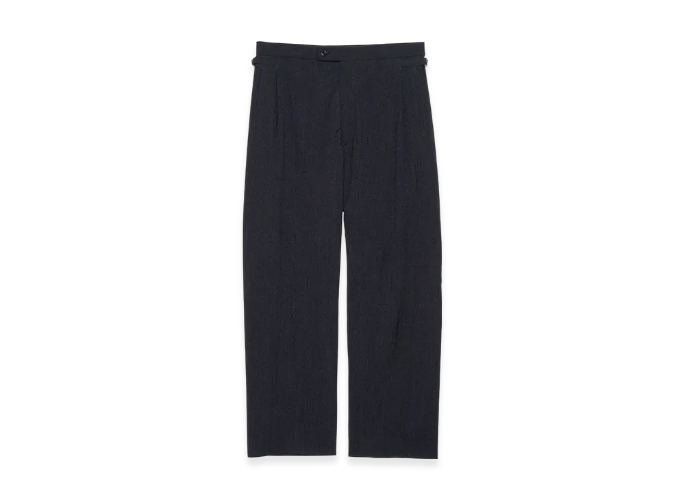 nanamica Seamless Pleat Pants "Navy"