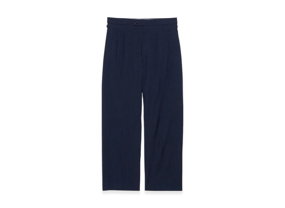 nanamica Seamless Pleat Pants "CharcoalGray"
