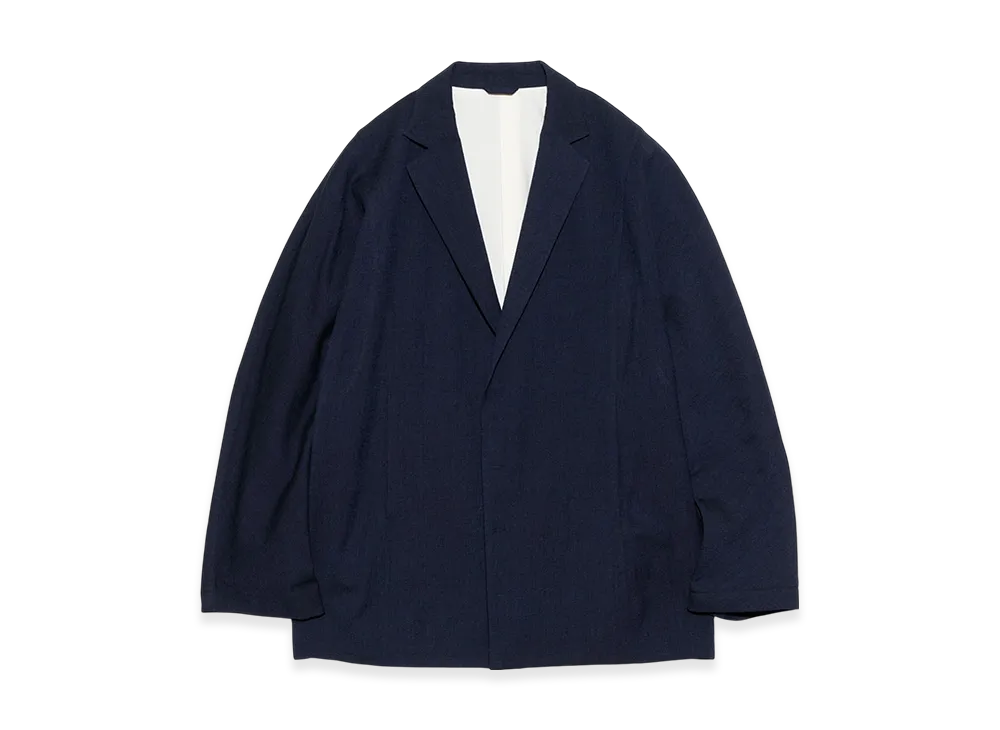 nanamica Wool Cotton Crepe Jacket "Navy"