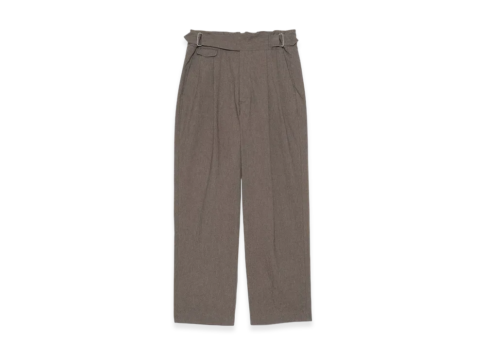 nanamica Cotton Buff Cloth Gurkha Pants "Brown"