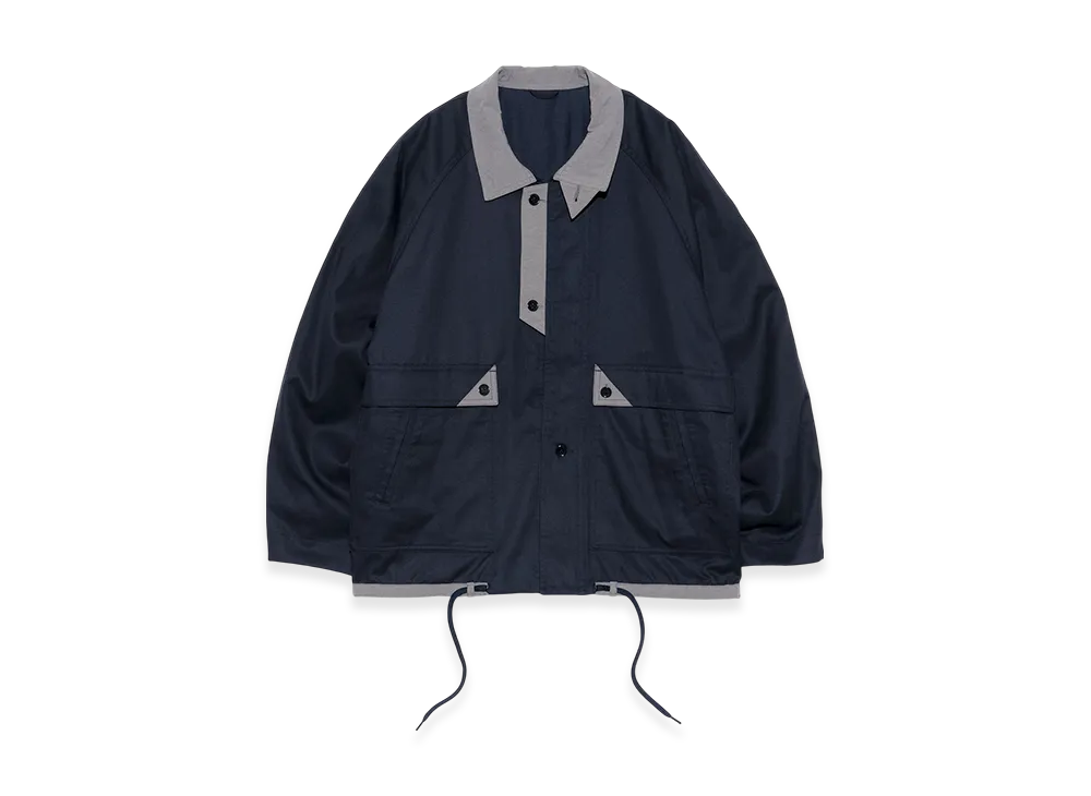 nanamica Tencel Cotton Chino Jacket "Navy"
