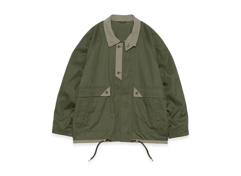 nanamica Tencel Cotton Chino Jacket "Olive"
