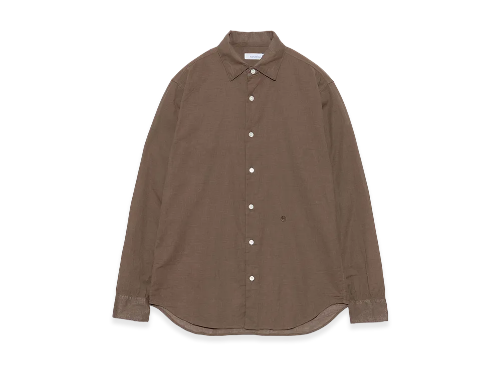 nanamica Classic Fit Shirt "Brown"