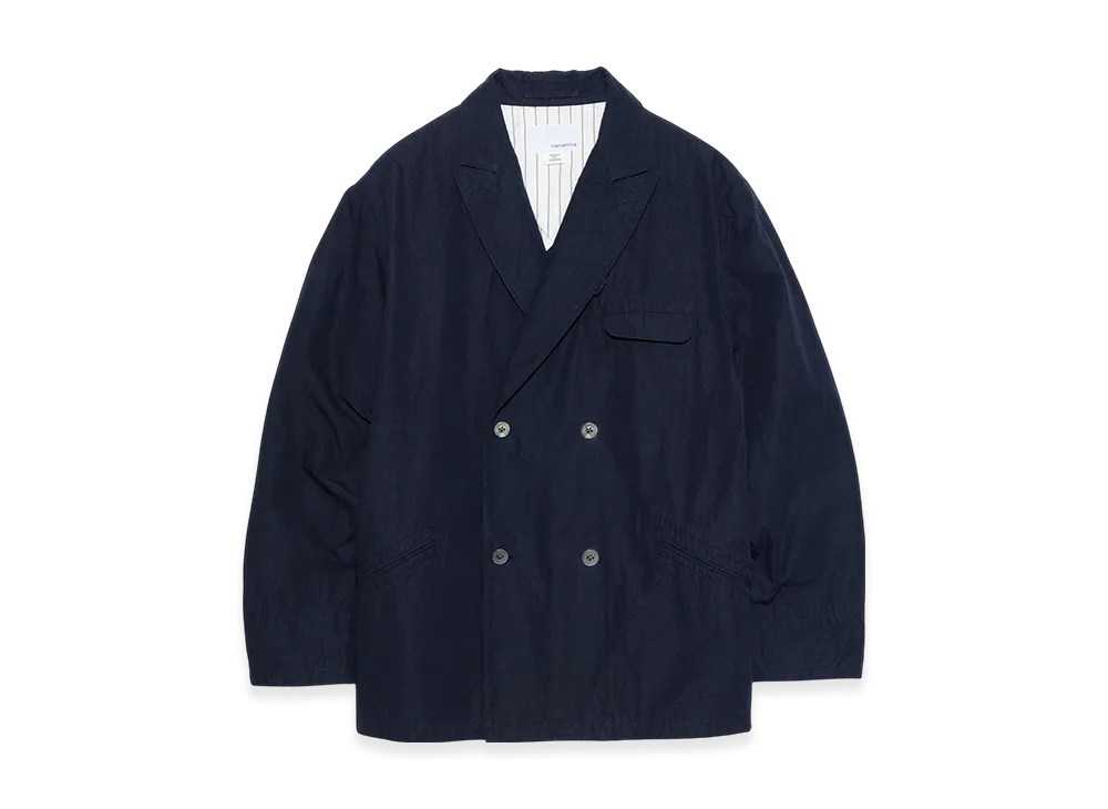 nanamica Double Breasted Club Jacket "Navy"