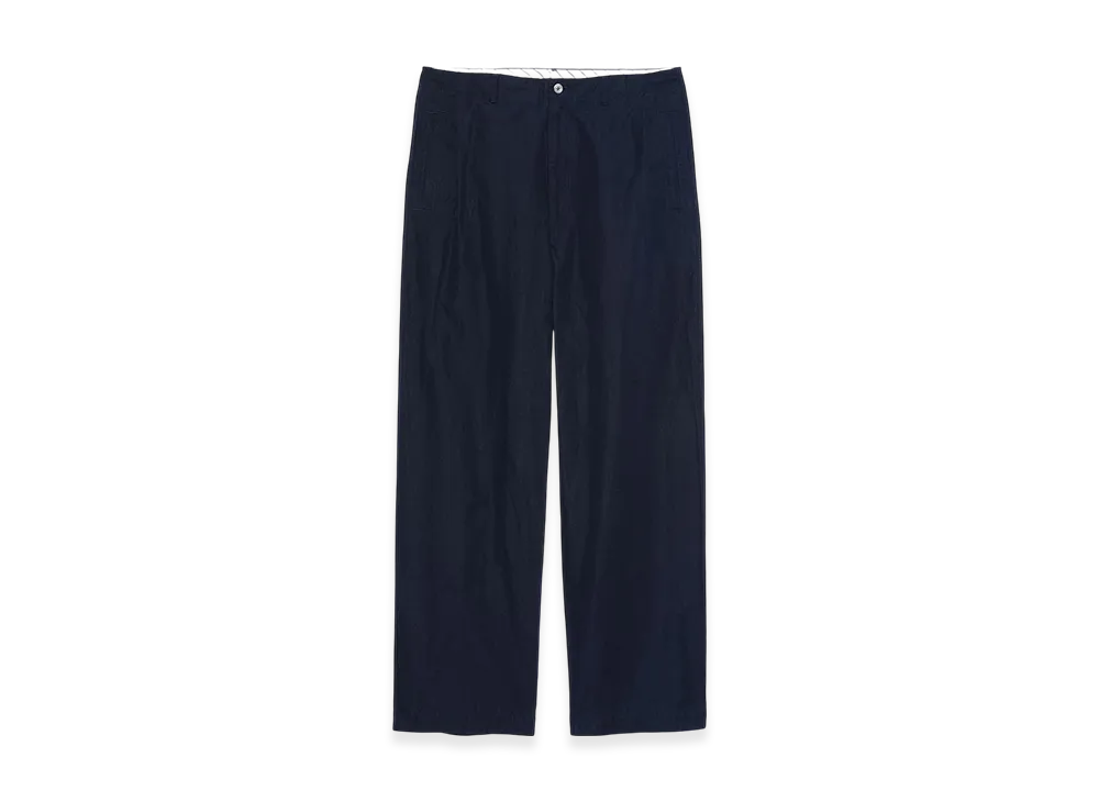 nanamica Tuck Club Pants "Navy"