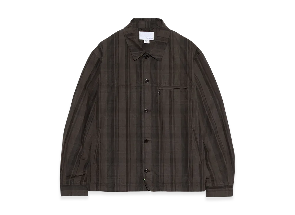 nanamica Plaid Dock Jacket "Brown"
