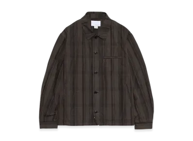 nanamica Plaid Dock Jacket "Brown"