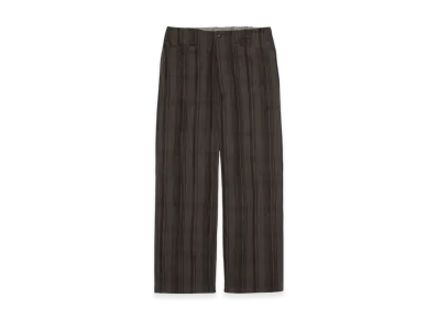 nanamica Plaid Dock Pants "Brown"