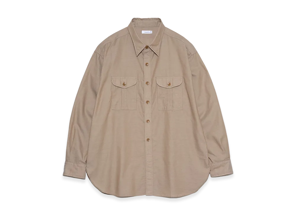 nanamica Utility Panama Shirt "Beige"