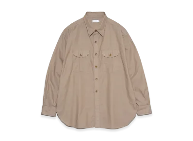 nanamica Utility Panama Shirt "Beige"
