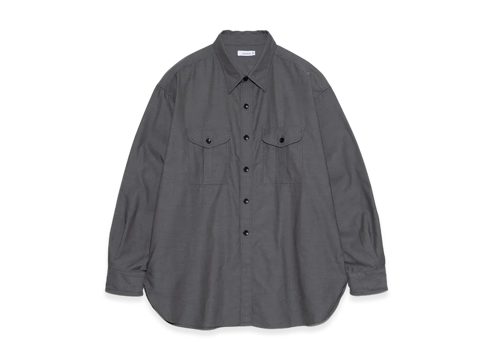 nanamica Utility Panama Shirt "Gray"