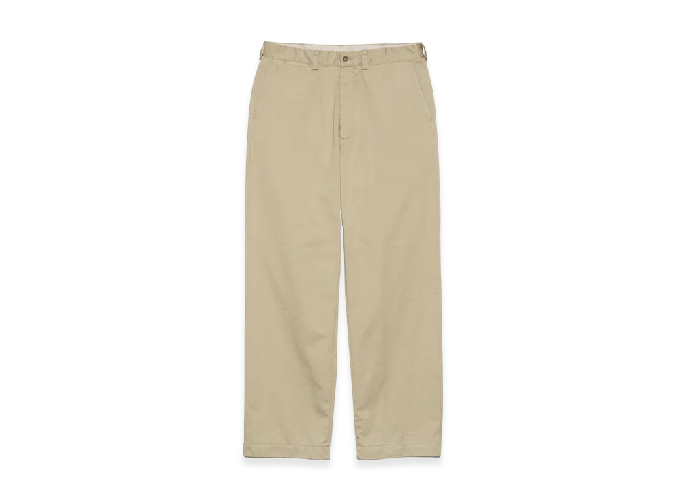 nanamica Wide Straight Chino Pants "Khaki"