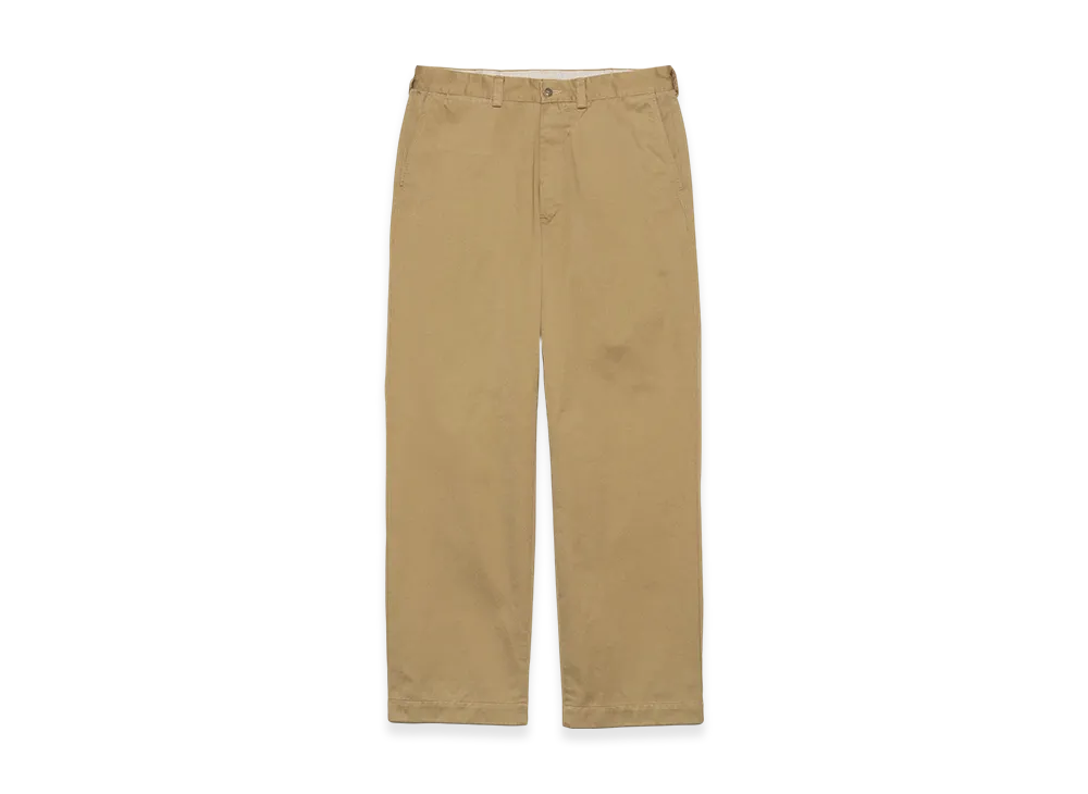 nanamica Wide Straight Chino Pants "Tan"