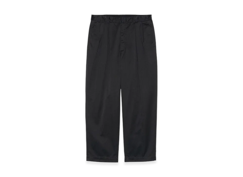 nanamica Double Pleat Chino Pants "Black"