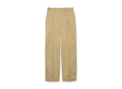 nanamica Double Pleat Chino Pants "Tan"