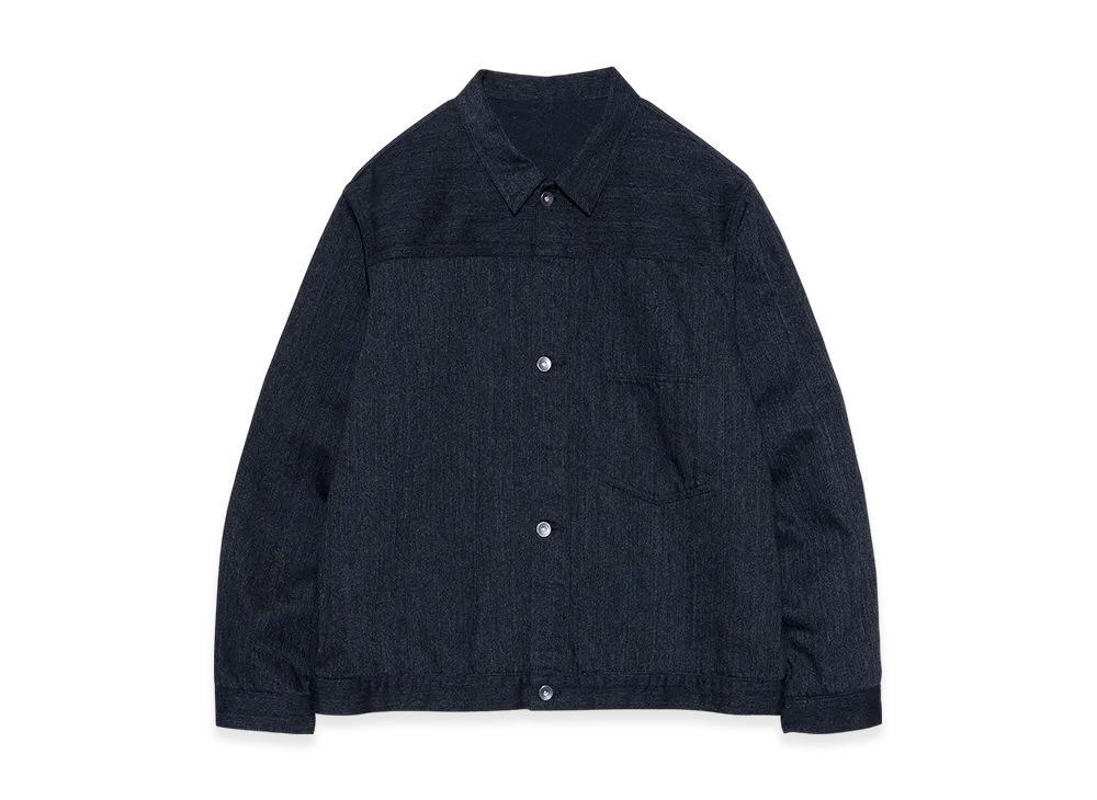 nanamica Short Denim Jacket "Black"