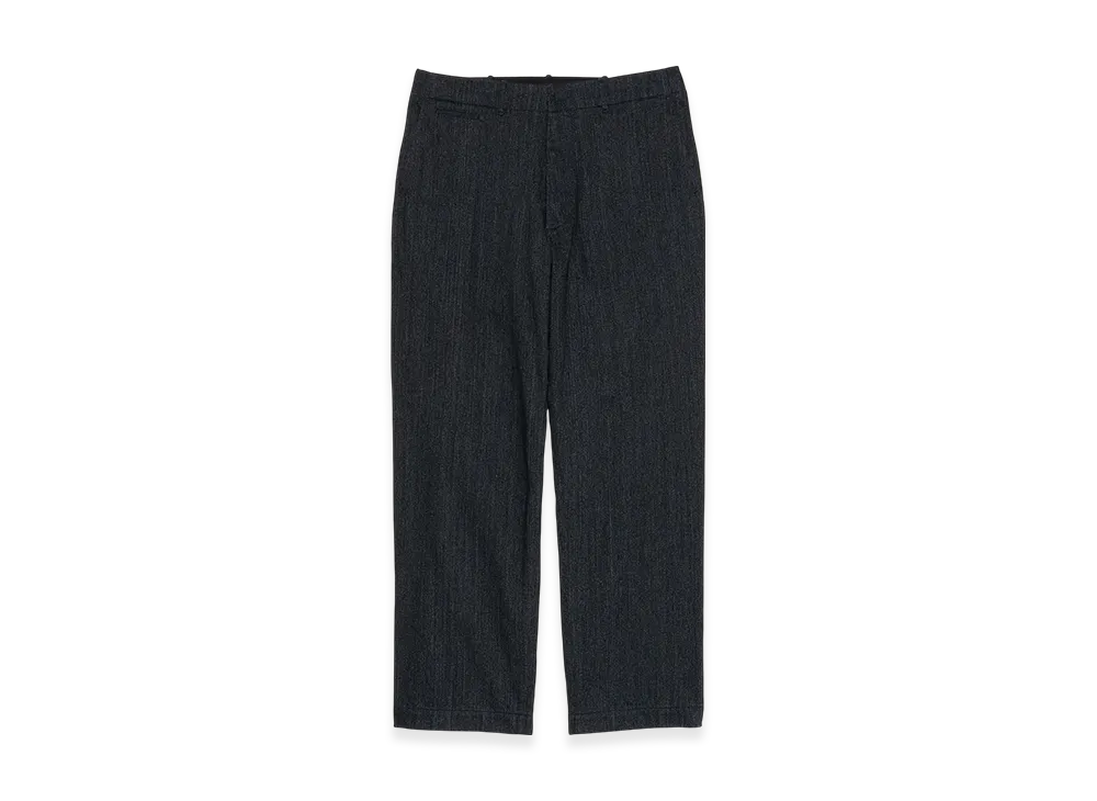 nanamica Wide Denim Pants "Black"