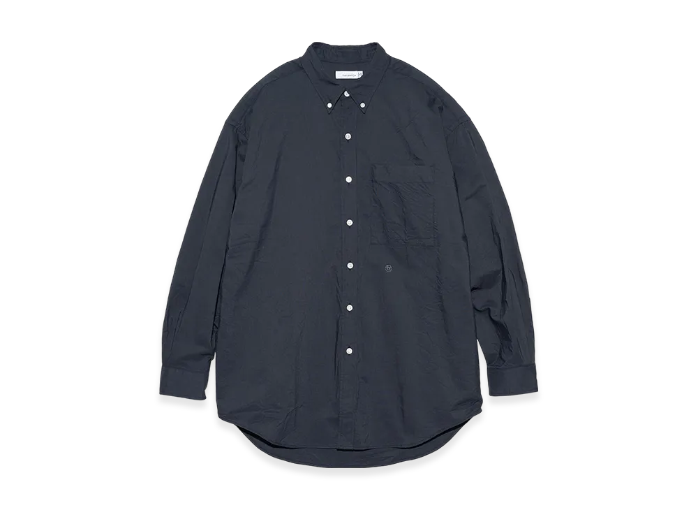 nanamica Button Down Wind Shirt "DarkNavy"