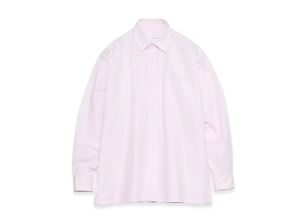 nanamica Traditional Fit Shirt "Pink"