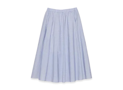 nanamica Stripe Circular Skirt "Navy"