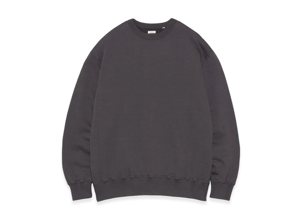 nanamica Reversible Crew Neck Sweat "CharcoalGray"