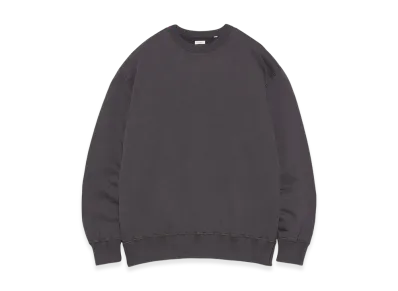 nanamica Reversible Crew Neck Sweat "CharcoalGray"