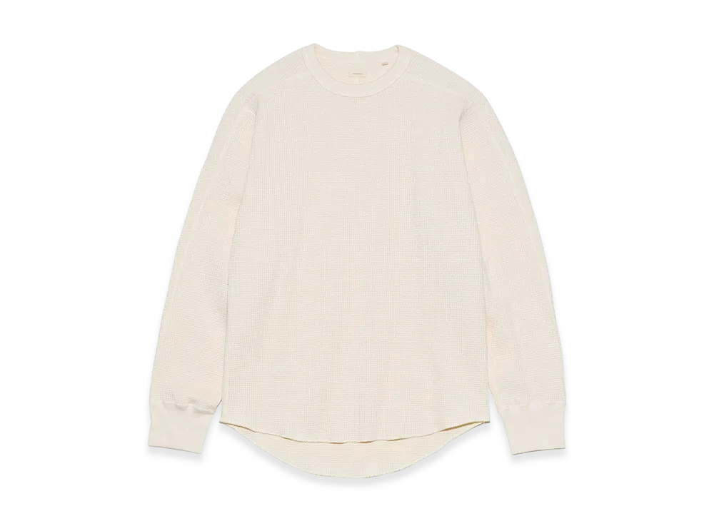 nanamica Crew Neck Thermal Sweat "Natural"