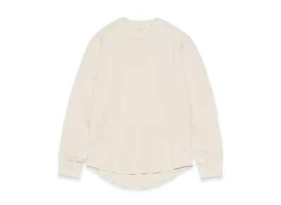 nanamica Crew Neck Thermal Sweat "Natural"