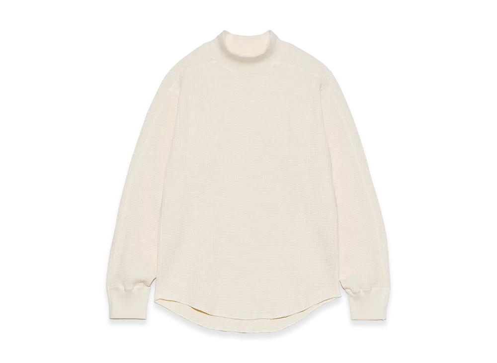 nanamica Mock Neck Thermal Sweat "Natural"
