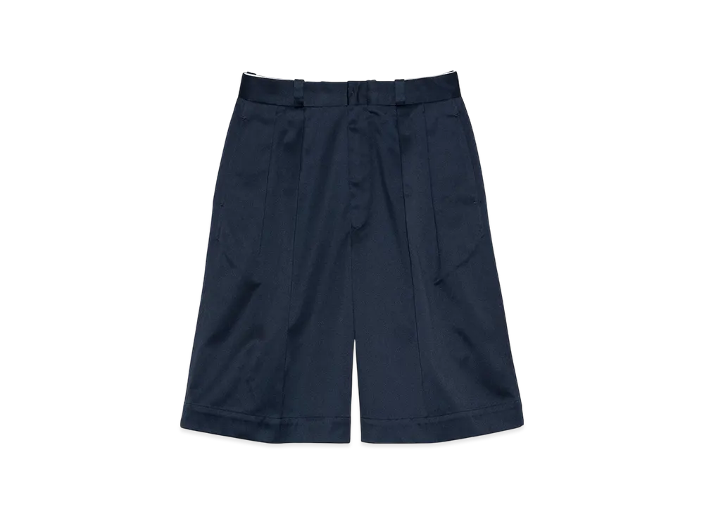 nanamica Double Pleat Chino Shorts "Navy"