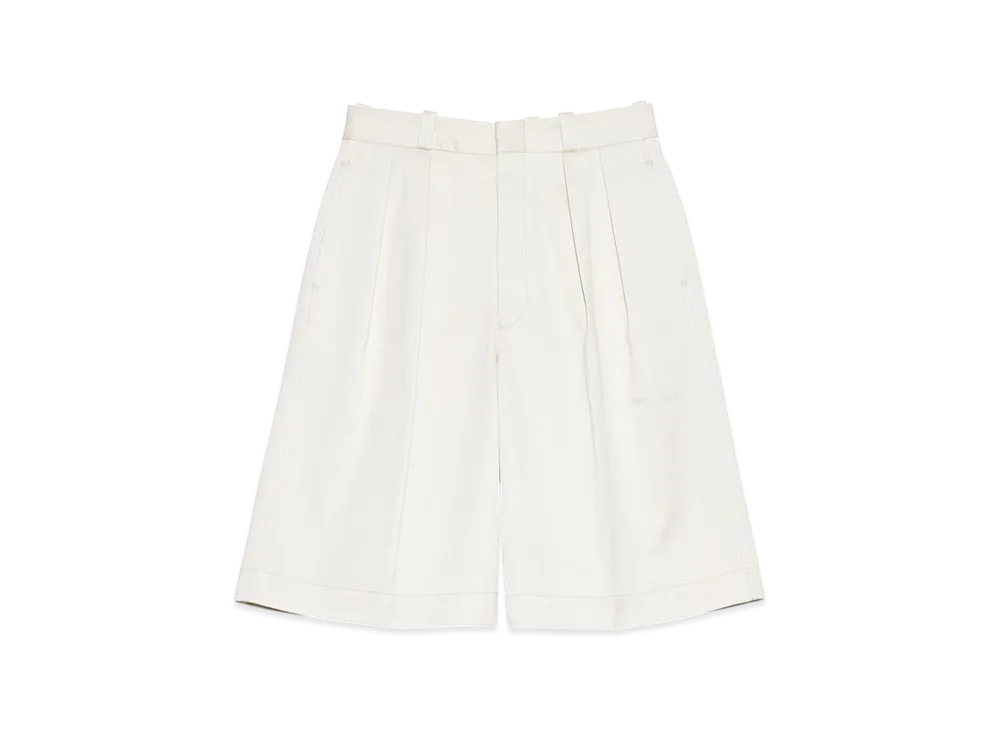 nanamica Double Pleat Chino Shorts "DrySand"