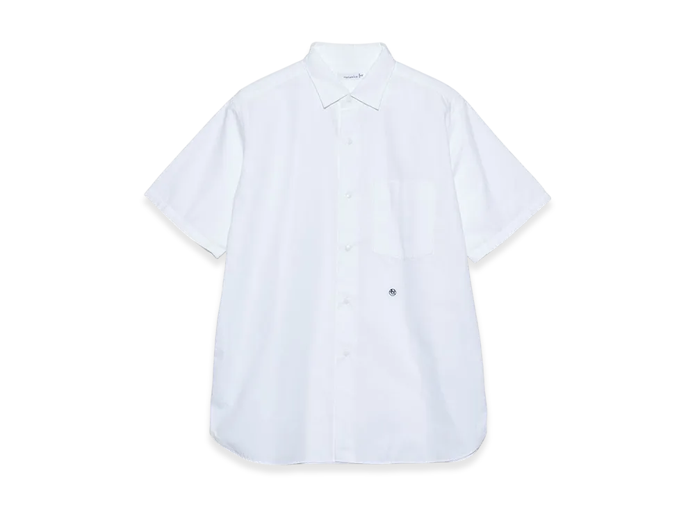 nanamica Regular Collar Wind S/S Shirt "OffWhite"