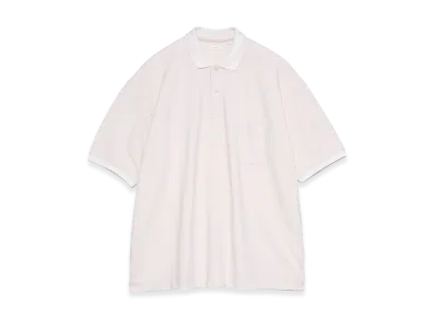 nanamica S/S Polo Shirt "GrayishPink"