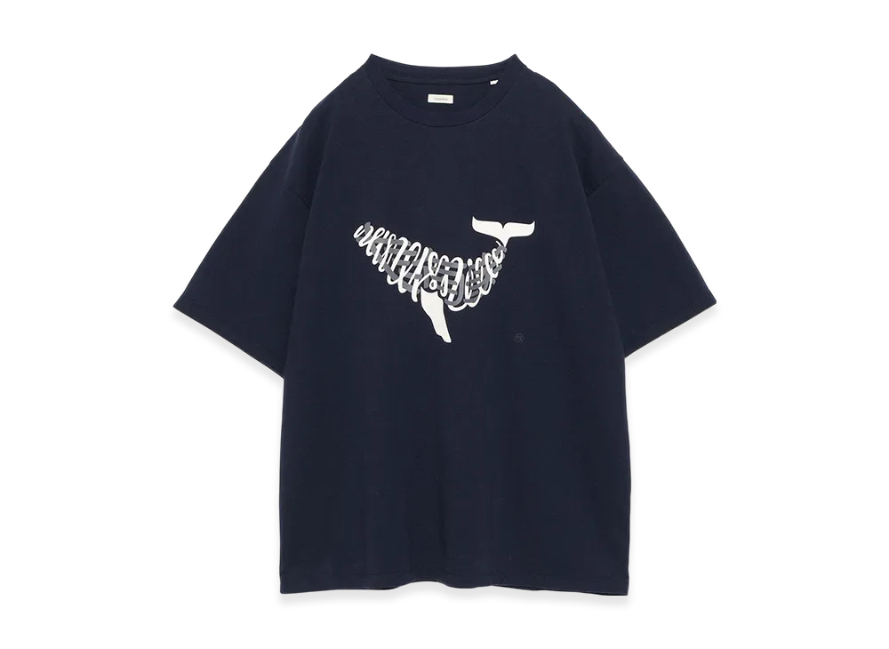 nanamica Graphic Tee "Navy"