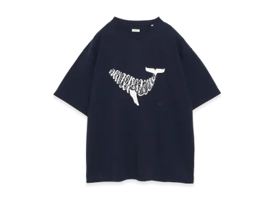 nanamica Graphic Tee "Navy"